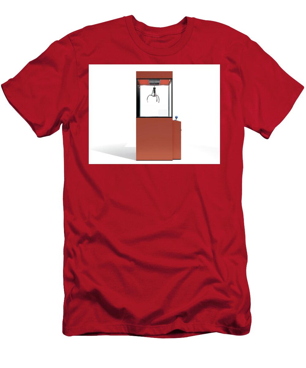 10 Claw Arcade Game Allan Swart T-Shirt