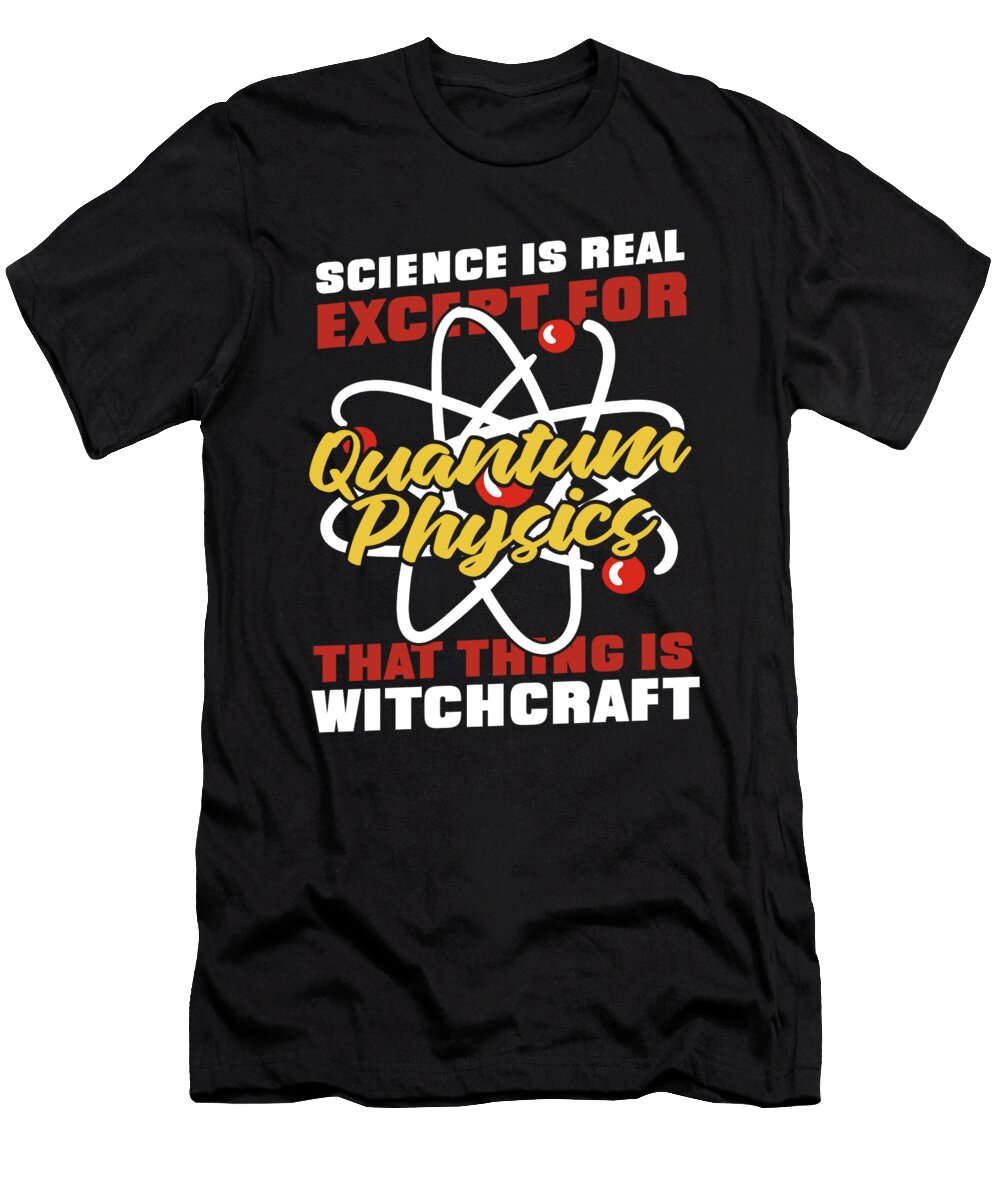 10 Funny Physicist Science Scientist Quantum Physics Crazy Squirrel T-Shirt