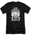 10 Gaming 10th Birthday Year Old Gamer Level 10 Unlocked Crazy Squirrel T-Shirt