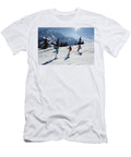 10 Girls Skiing in Les Houches Mario Colonel T-Shirt