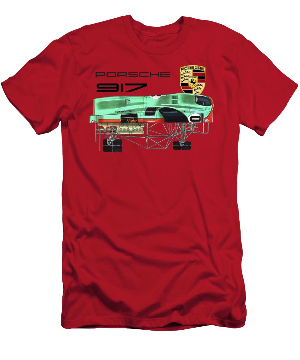 10 Gulf Porsche 917 Kh Chassis 024 Vladislav Shapovalenko T-Shirt