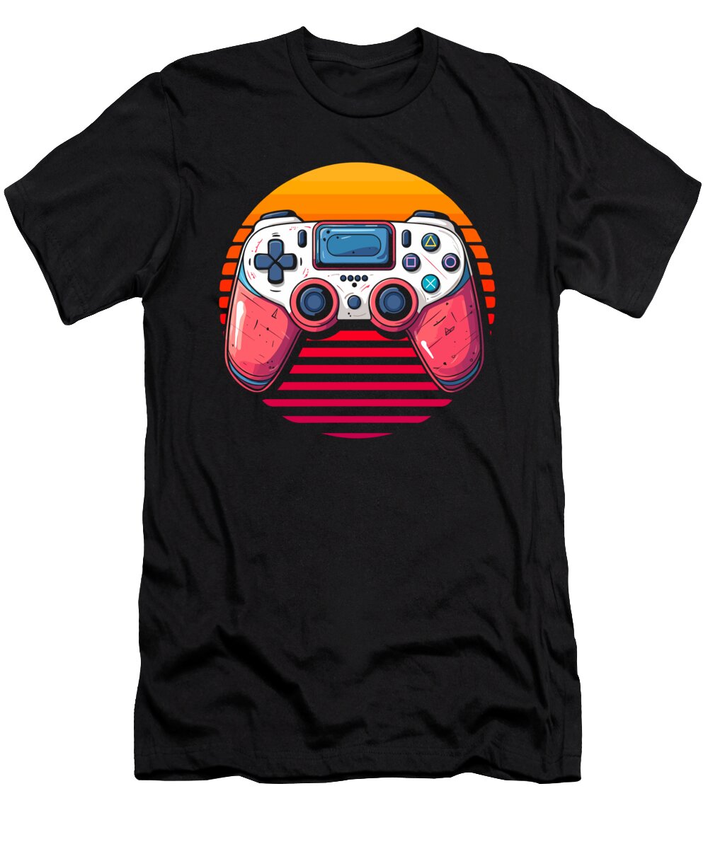 10 Retro Gaming Gamer Vintage Video Games Crazy Squirrel T-Shirt