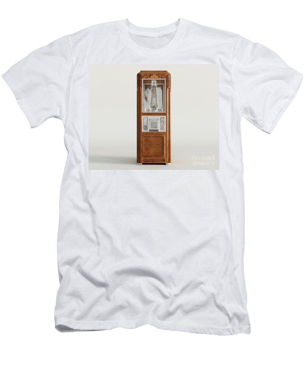10 Vintage Claw Grabber Vending Machine Allan Swart T-Shirt