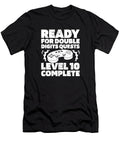 10 Year Old Gamer Video Games Gaming 10th Birthday Crazy Squirrel T-Shirt