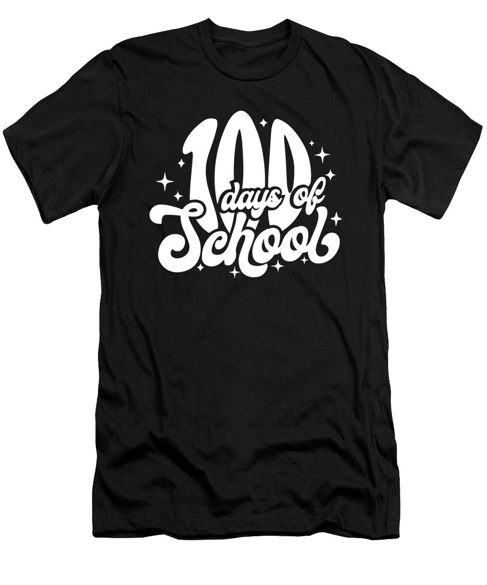 100 Days of School Celebration Design Jensen Cena T-Shirt