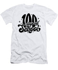 100 Days of School Teacher Students Celebration Design Jensen Cena T-Shirt