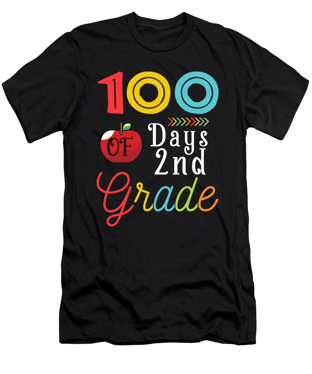 100th Day Second Grade Student Gift 100 Days of School 1 T-Shirt