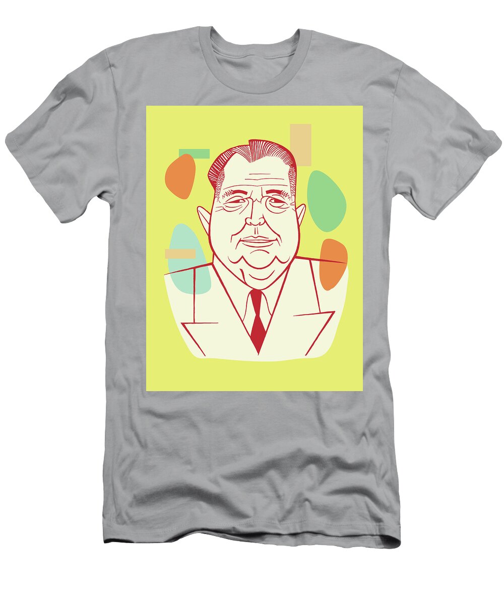 105 Portrait of a Man Csa Images T-Shirt