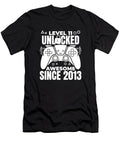 11 11 Year Old Gamer Gaming 11th Birthday Level 11 Unlocked Crazy Squirrel T-Shirt