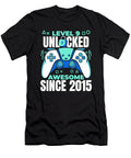 11 9 Year Old Gamer Gaming 9th Birthday Level 9 Unlocked Crazy Squirrel T-Shirt
