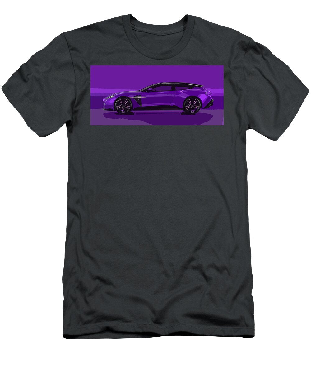 11 Aston Martin Vanquish Zagato Shooting Brake Thespeedart T-Shirt