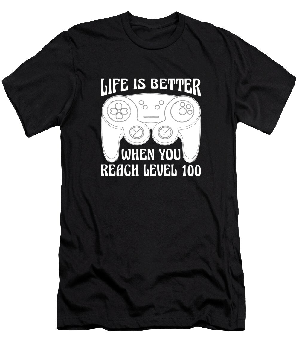 11 Gaming Gamer Video Games Crazy Squirrel T-Shirt