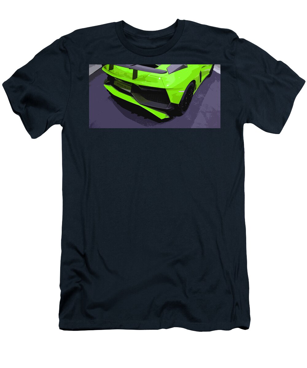 11 Lamborghini Aventador Sv Lp750 4 Thespeedart T-Shirt