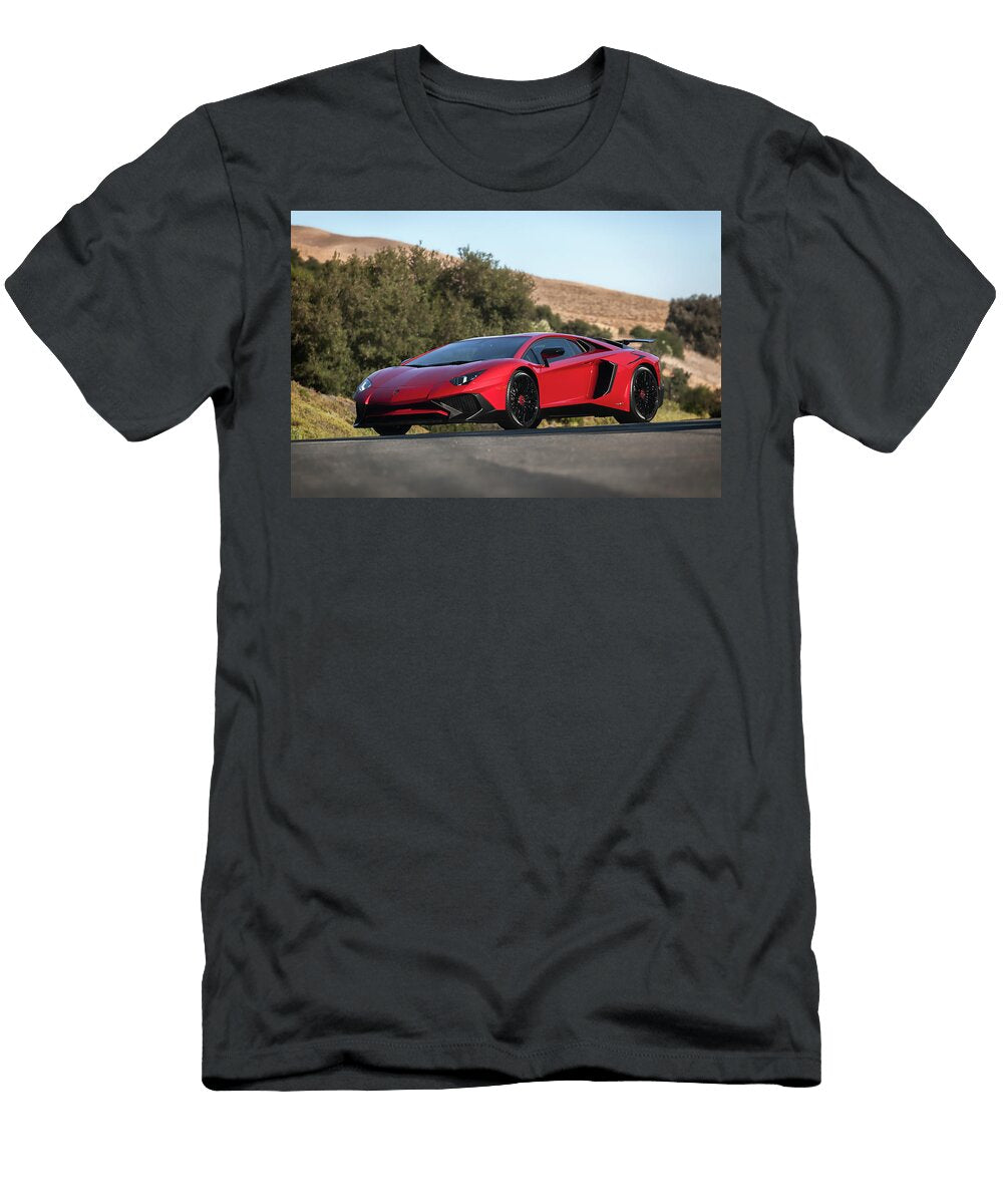 11 Lamborghini Aventador Sv Print Itzkirb Photography T-Shirt