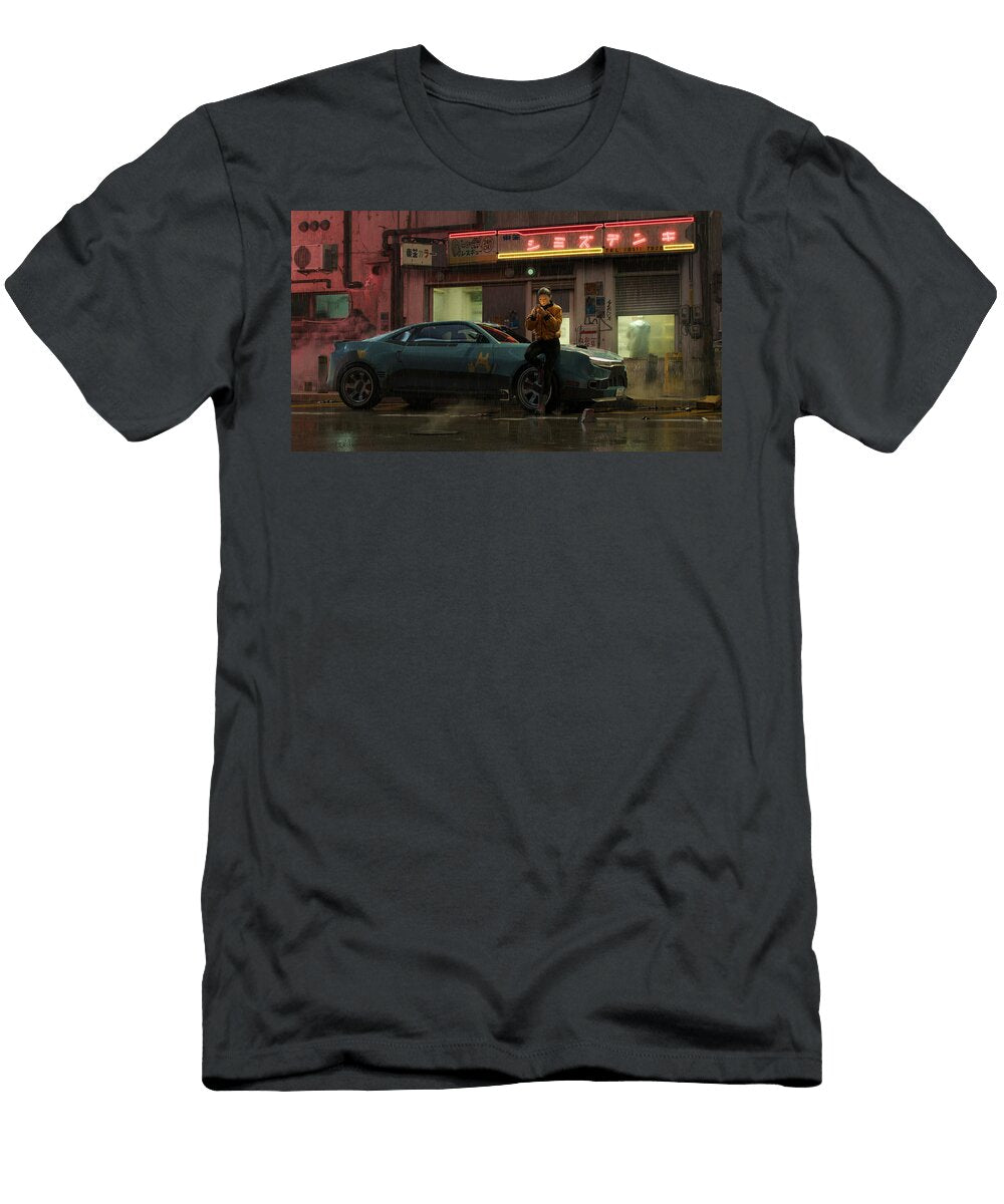 11 Neon Metropolis Gabriel Chevers T-Shirt