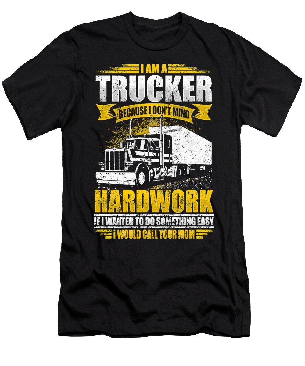 11 Truck Trucker Trucks Trucking Diesel Driving Truck Driver Freightliner Driver Truck Lover Rider Drift Truckin Grover Mcclure T-Shirt