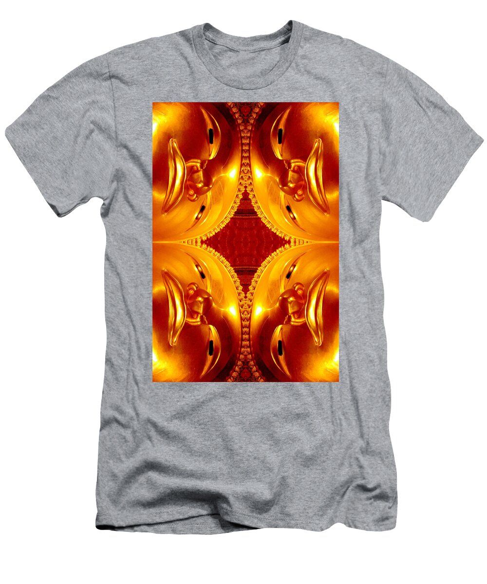 11021 the Reclining Buddha Andy Za T-Shirt