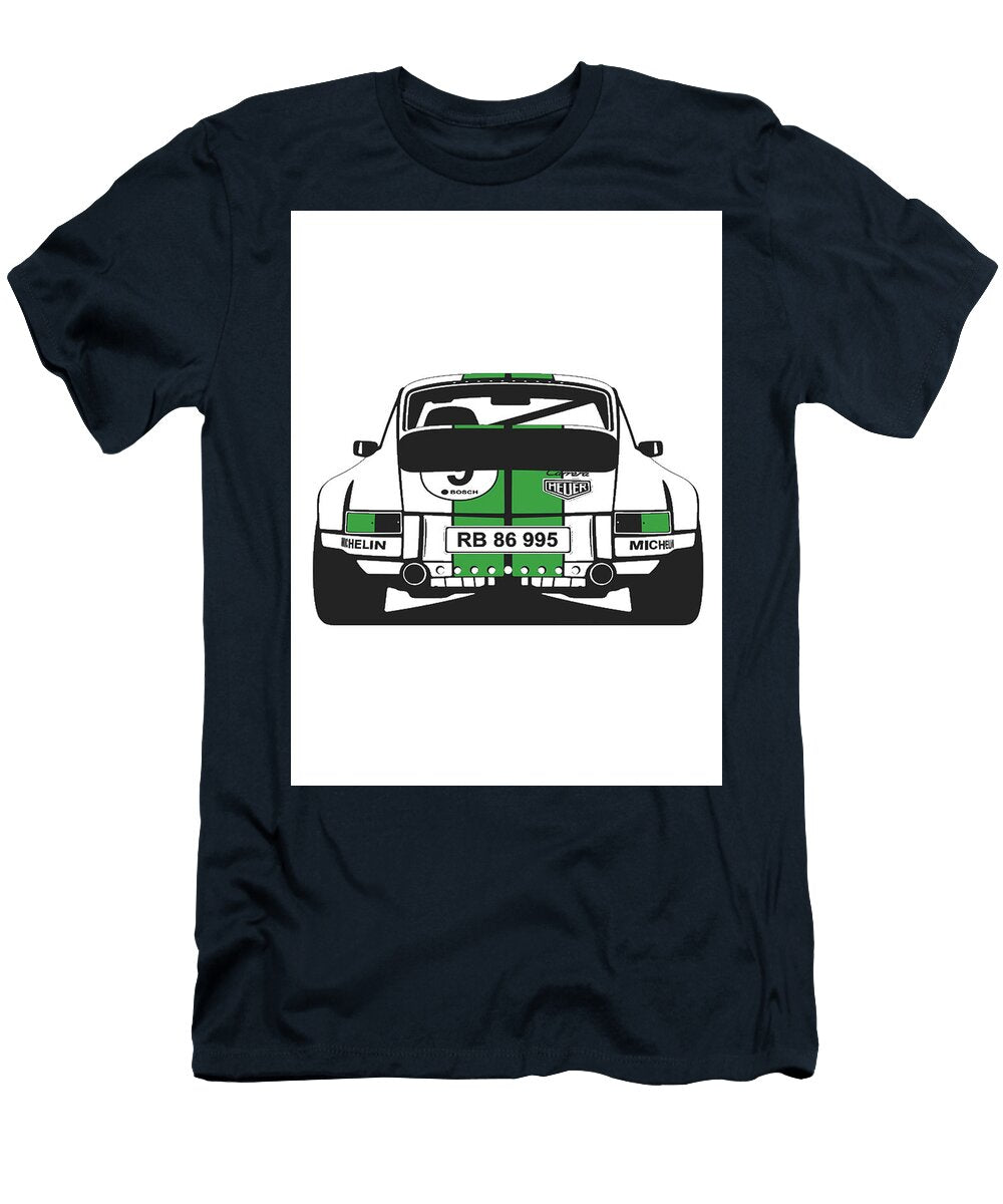 117 Classic Porsche 911 Race Car Thespeedart T-Shirt