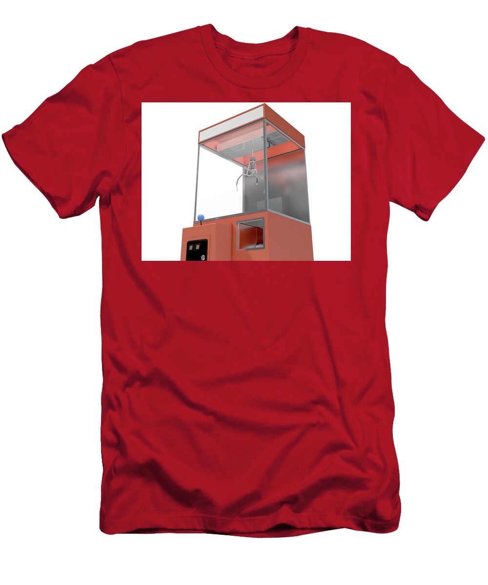12 Claw Arcade Game Allan Swart T-Shirt