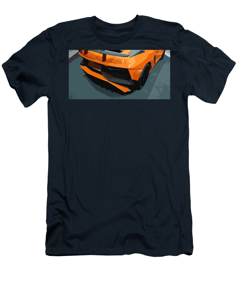 12 Lamborghini Aventador Sv Lp750 4 Thespeedart T-Shirt