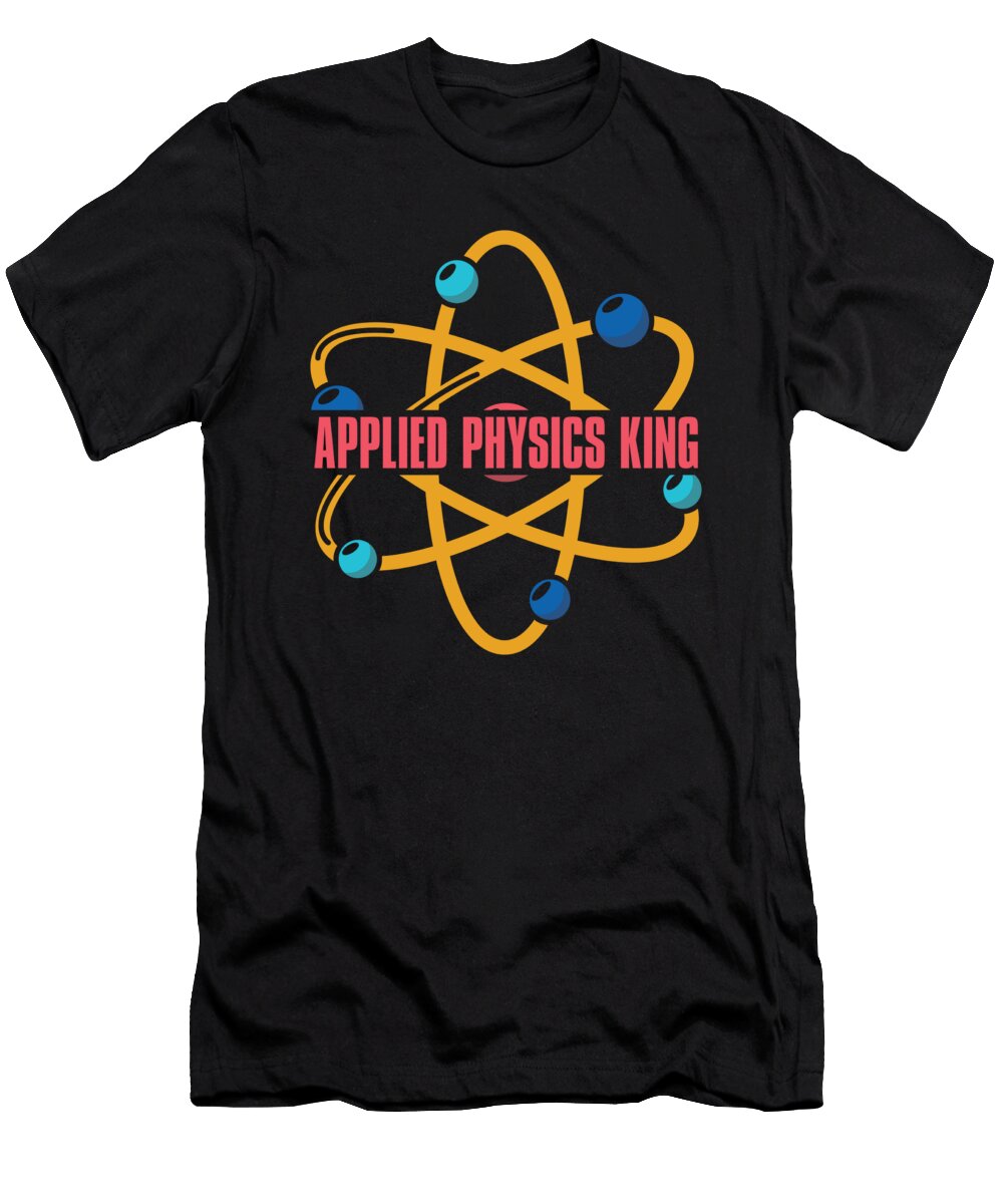 12 Physicist Science Scientist Applied Physics Crazy Squirrel T-Shirt