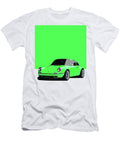 12 Porsche 911 Classic Restomod Poster Green Thespeedart T-Shirt