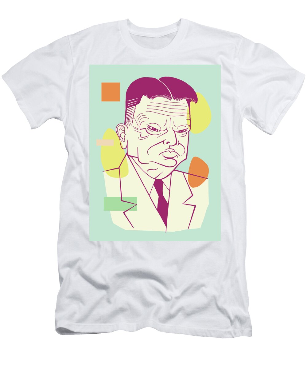 12 Portrait of a Man Csa Images T-Shirt