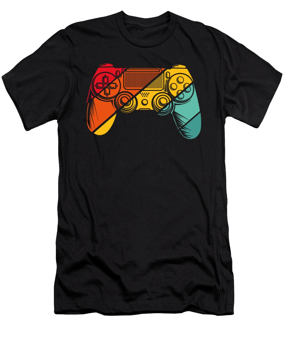 12 Retro Gaming Gamer Vintage Video Games Crazy Squirrel T-Shirt