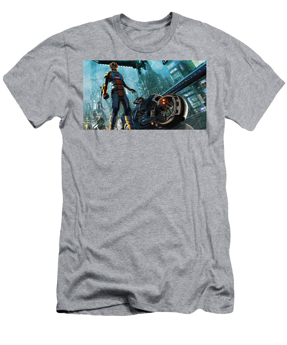 12 Urban Cyberspace Gabriel Chevers T-Shirt