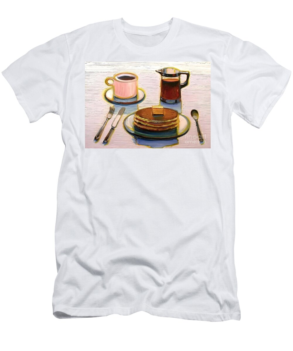 12 Wayne Thiebaud Art Drawing Wayne Thiebaud T-Shirt