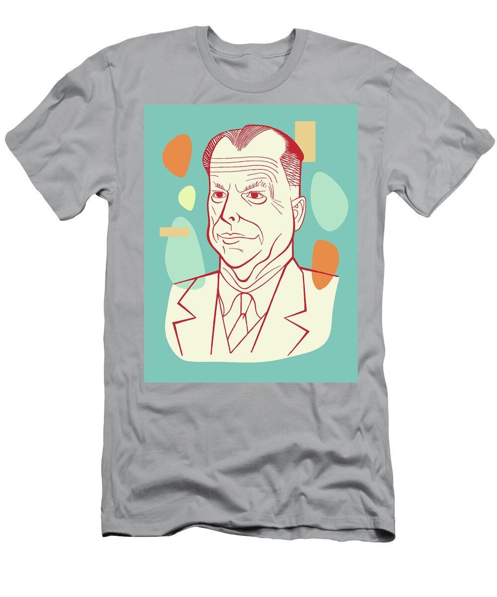 120 Portrait of a Man Csa Images T-Shirt