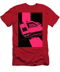 125 Lamborghini Countach Classic Italian Supercar Dark Backgroun Thespeedart T-Shirt