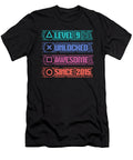13 9 Year Old Gamer Gaming 9th Birthday Level 9 Unlocked Crazy Squirrel T-Shirt
