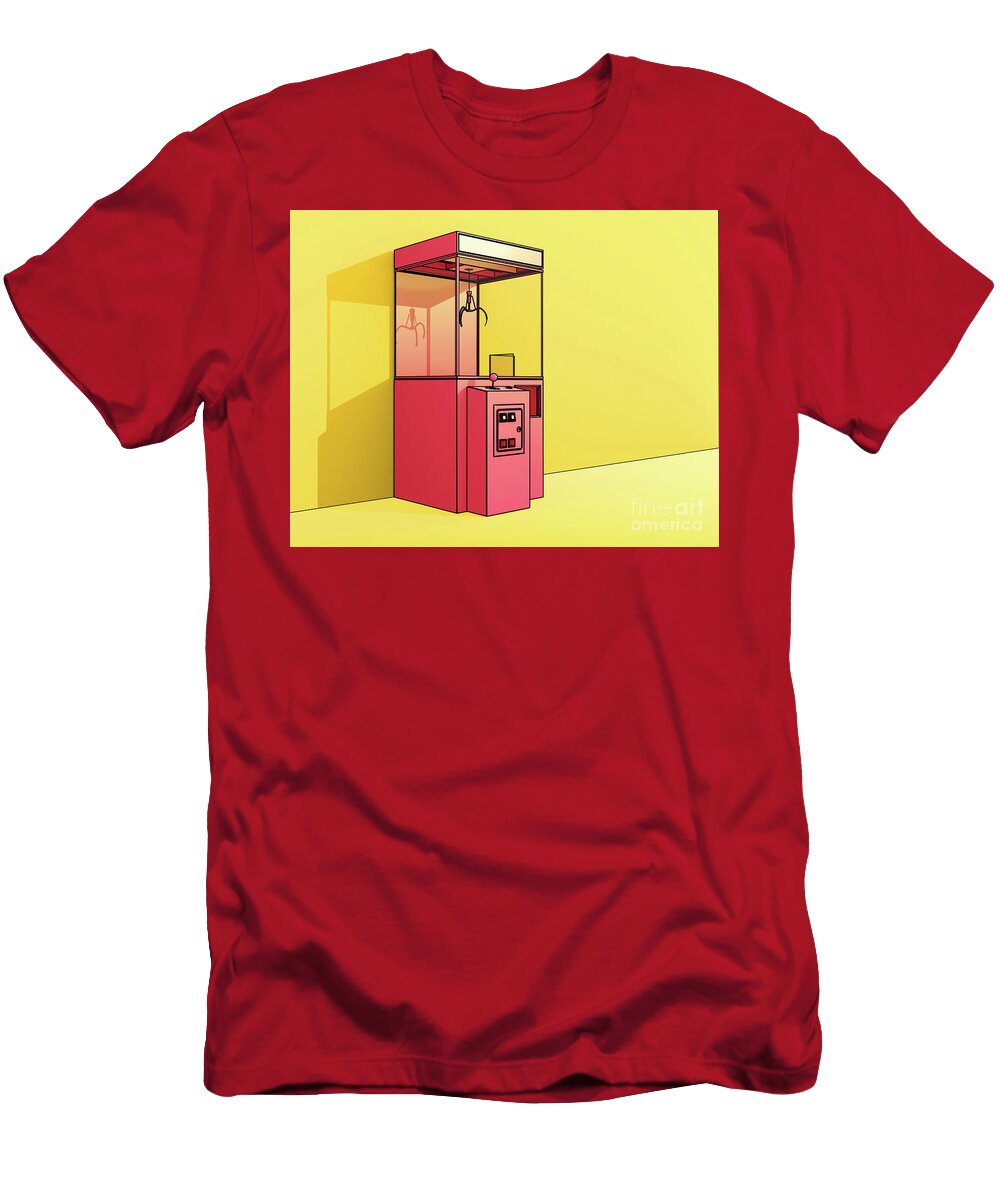 13 Claw Arcade Game Allan Swart T-Shirt