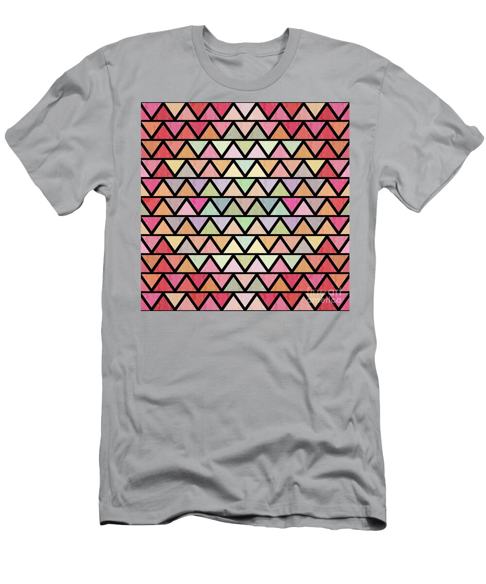 13 Colorful Geometric Background Amir Faysal T-Shirt
