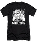 13 Gaming 12th Birthday Year Old Gamer Level 12 Unlocked Crazy Squirrel T-Shirt