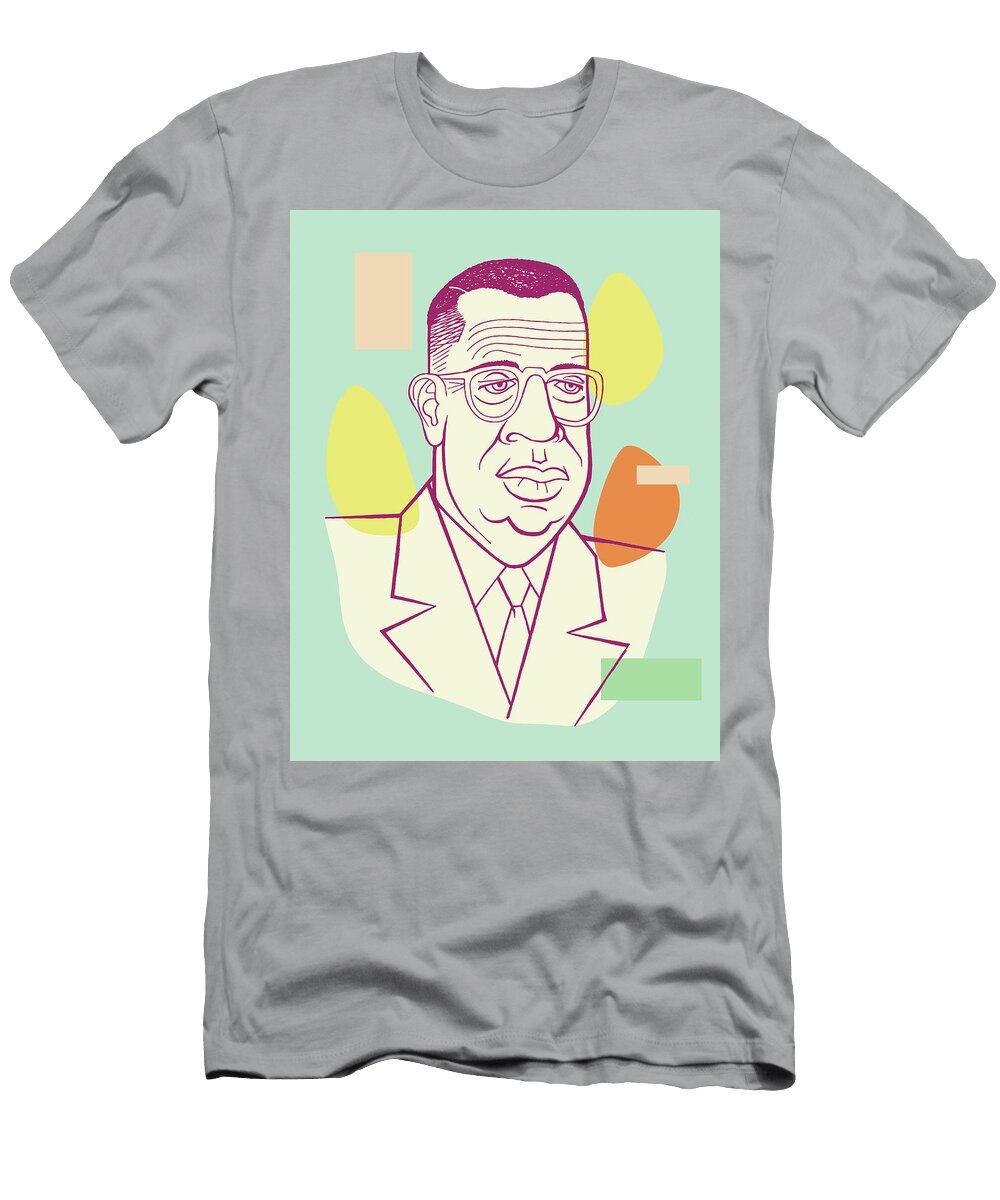 13 Portrait of a Man Csa Images T-Shirt