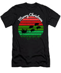 13 Santas Sleigh Pulled By a Team of Hogs Chomper Designs T-Shirt