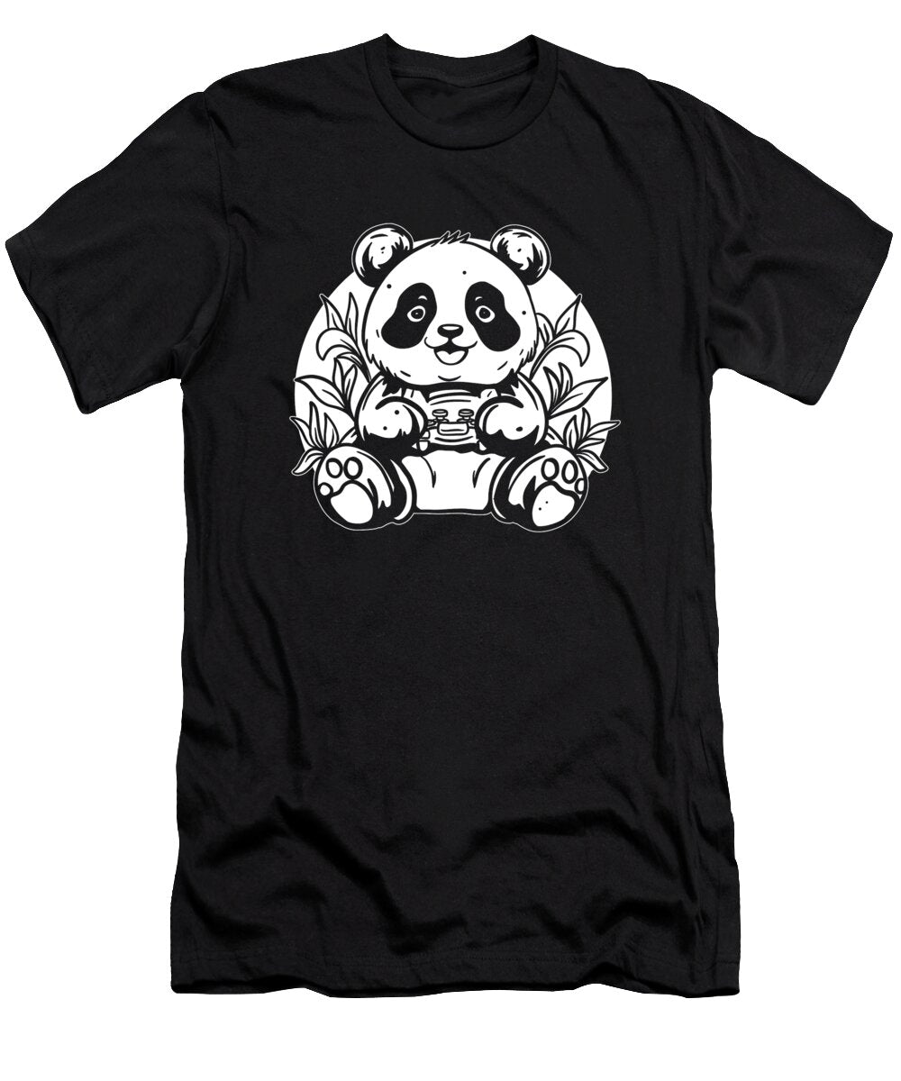 13 Video Games Gamer Gaming Panda Bear Crazy Squirrel T-Shirt
