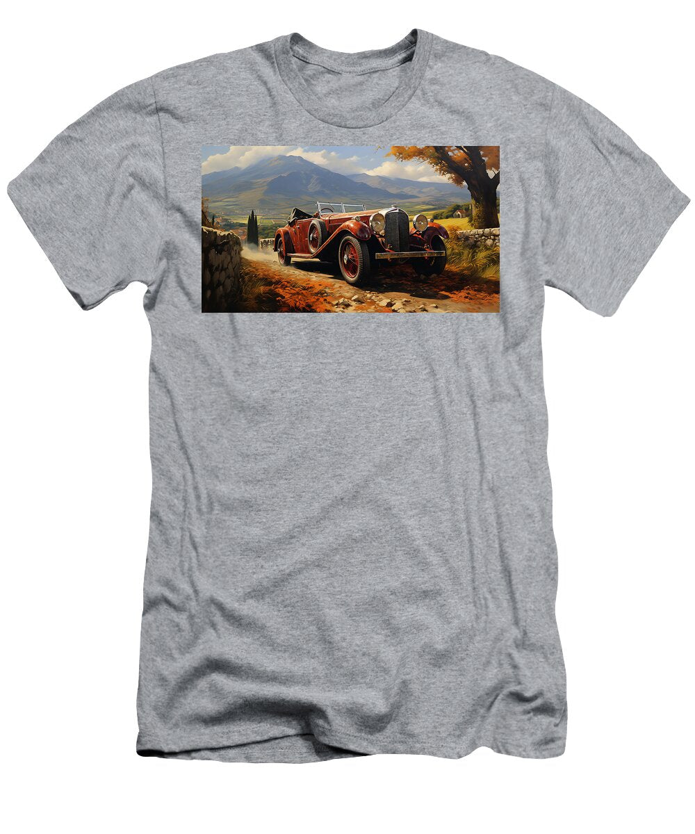 14 1934 Aston Martin 1 Litre Mark Ii Long Chassis By Asar Studios Celestial Images T-Shirt