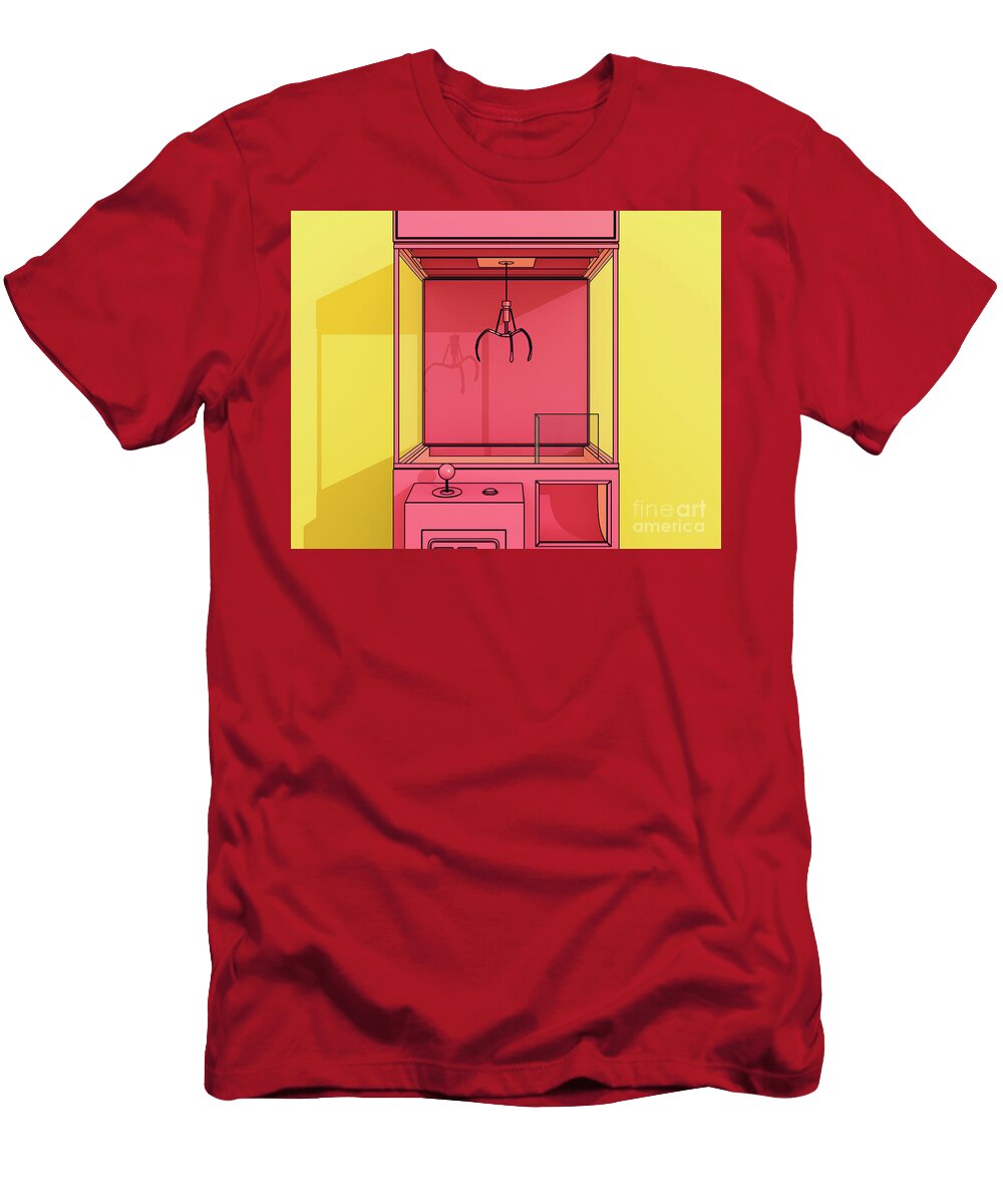 14 Claw Arcade Game Allan Swart T-Shirt