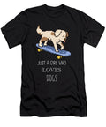 14 Just a Girl Who Loves Dogs Funny Dog Cynto T-Shirt