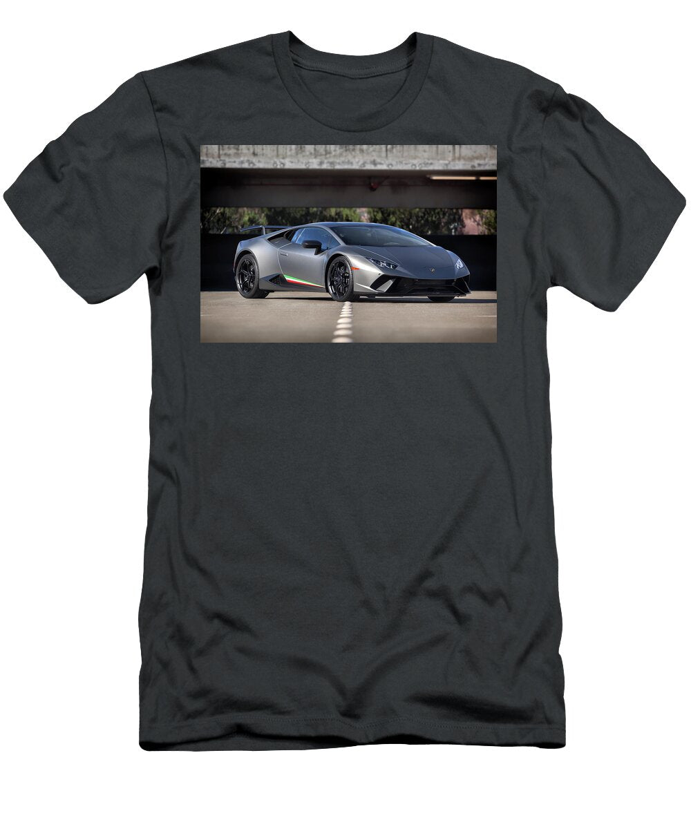 14 Lamborghini Huracan Performante Print Itzkirb Photography T-Shirt