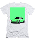 14 Porsche 911 Classic Restomod Poster Green Thespeedart T-Shirt
