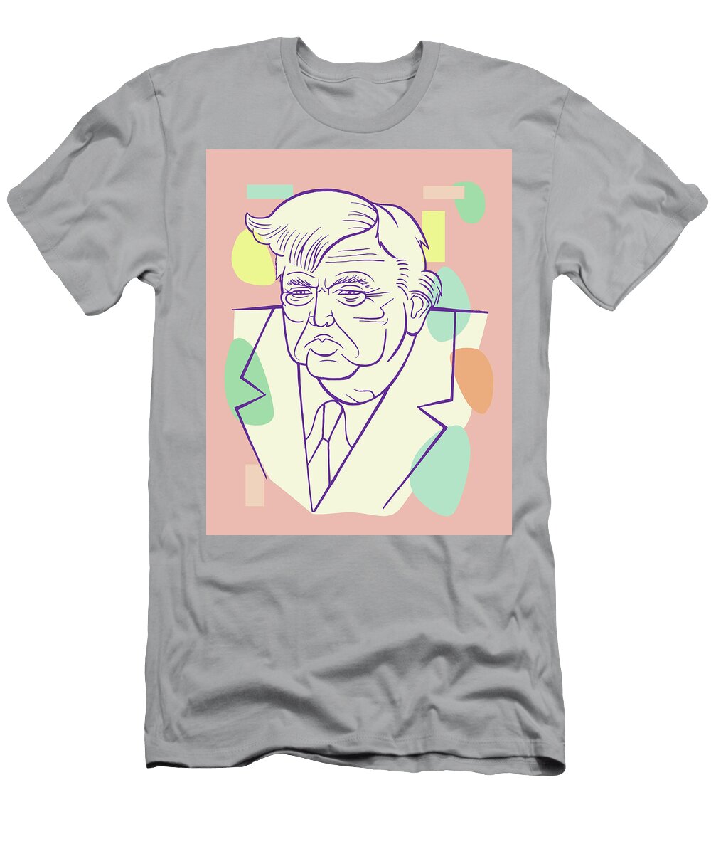 14 Portrait of a Man Csa Images T-Shirt