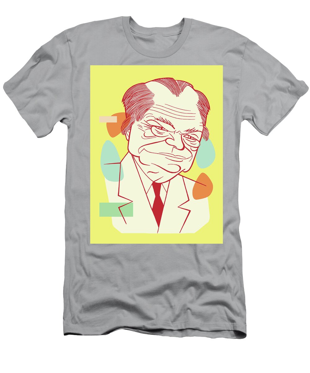 142 Portrait of a Man Csa Images T-Shirt