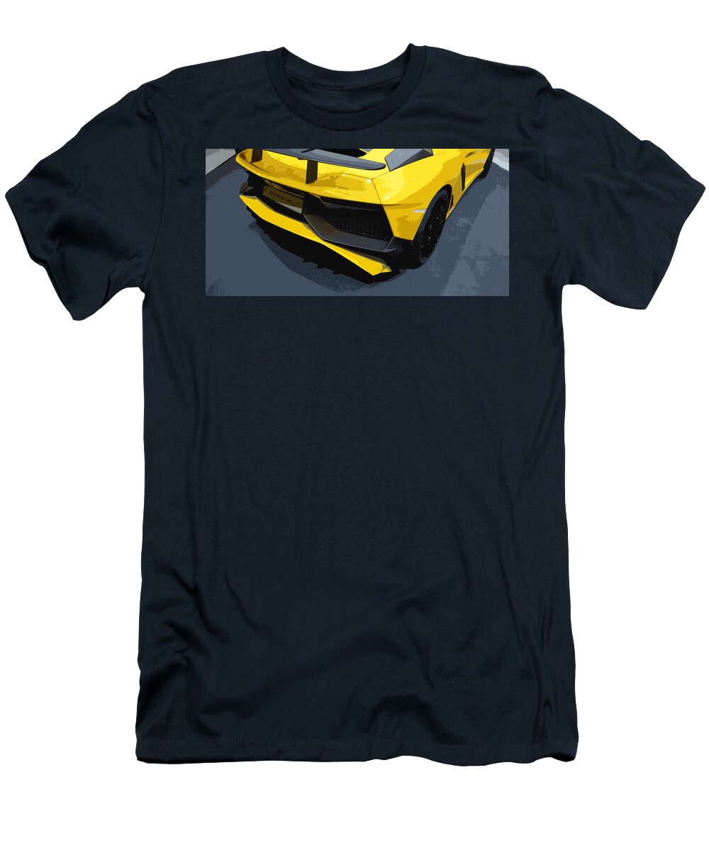 15 Lamborghini Aventador Sv Lp750 4 Thespeedart T-Shirt