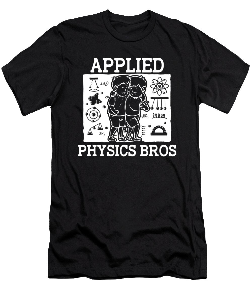 15 Physicist Scientist Science Applied Physics Crazy Squirrel T-Shirt