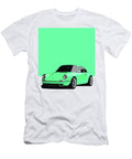 15 Porsche 911 Classic Restomod Poster Green Thespeedart T-Shirt