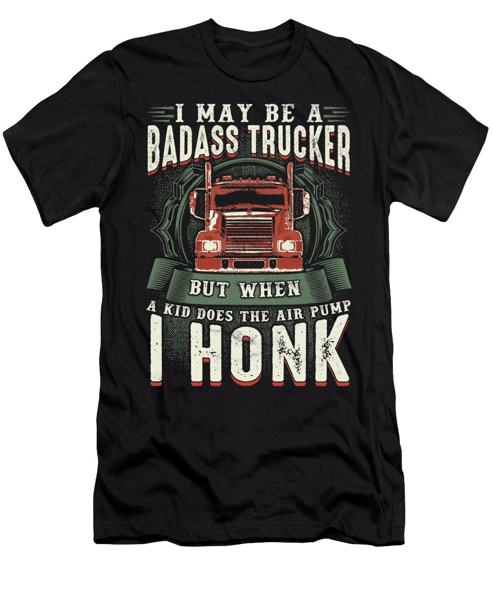 15 Truck Trucker Trucks Trucking Diesel Driving Truck Driver Freightliner Driver Truck Lover Rider Drift Truckin Grover Mcclure T-Shirt